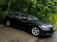 Gebraucht BMW 525 197 PS (144 kW) 2007 Schwarz Kombi