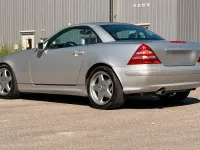 Gebraucht Mercedes SLK200 163 PS (119 kW) 2003 Silber Cabrio