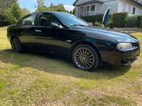 gebraucht Alfa Romeo 156 2.0 JTS Schwarz Leder