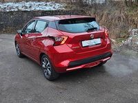 Gebraucht Nissan Micra Acenta 71 PS (52 kW) 2018 Rot Kleinwagen