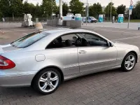 Gebraucht Mercedes CLK200 163 PS (119 kW) 2004 Silber Coupé