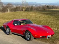 Gebraucht Corvette Stingray 190 PS (139 kW) 1973 Rot Coupé