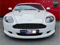 gebraucht Aston Martin DB9 Coupe Touchtronic, 6.0 V12, Perlweiß Leder Red