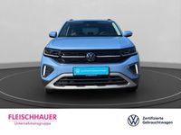 Gebraucht VW T-Cross Style 116 PS (85 kW) 2024 Clear blue metallic SUV