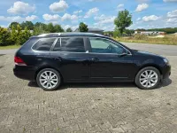 Gebraucht VW Golf VI Highline 122 PS (89 kW) 2010 Schwarz Kleinwagen