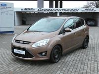 Gebraucht Ford C-MAX Titanium 125 PS (91 kW) 2012 Canyonbraun (metallic) Van / Kleinbus