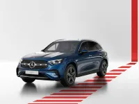 Gebraucht Mercedes GLC300 AMG line 258 PS (189 kW) 2023 Metalliclack spektralblau SUV