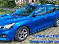 Brugt Ford Focus ST-Line 182 HK (133 kW) 2019 Blå Stationcar