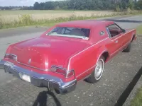 Gebraucht Lincoln Continental 204 PS (150 kW) 1976 Rot Coupé