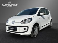Gebraucht VW up! move up! 60 PS (44 kW) 2016 Weiß Kleinwagen