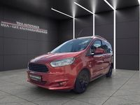 Gebraucht Ford Tourneo Courier Titanium 101 PS (74 kW) 2018 Rot Van / Kleinbus