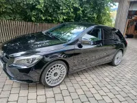 Gebraucht Mercedes CLA220 185 PS (136 kW) 2018 Schwarz Coupé