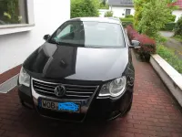 Używany VW Eos 140 KM (102 kW) 2008 Czarny Kabriolet