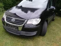 Gebraucht VW Touran Trendline 105 PS (77 kW) 2007 Schwarz Van / Kleinbus