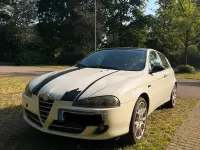 Gebraucht Alfa Romeo 147 120 PS (88 kW) 2008 Weiß Kleinwagen