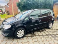 Gebraucht VW Touran Conceptline 140 PS (102 kW) 2007 Schwarz Van / Kleinbus