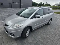 Gebraucht Mazda 5 Active 145 PS (106 kW) 2010 Satinsilber metallic Van / Kleinbus