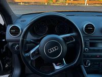 Second-hand Audi A3 S-Line 125 CP (91 kW) 2012 Negru Hatchback