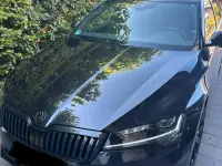 Gebraucht Skoda Superb SportLine 190 PS (139 kW) 2019 Schwarz Kombi