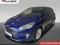 Gebraucht Ford Fiesta 101 PS (74 kW) 2017 Blau Kleinwagen
