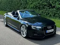Gebraucht Audi A5 Cabriolet S-line plus 190 PS (139 kW) 2016 Schwarz Cabrio