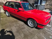 Gebraucht BMW 318 115 PS (84 kW) 1990 Rot Kombi