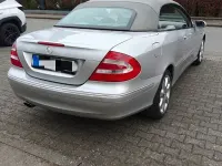 Gebraucht Mercedes CLK500 Elegance 306 PS (225 kW) 2005 Silber Cabrio