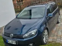 Gebraucht VW Golf VI Comfortline 122 PS (89 kW) 2011 Blau Kleinwagen