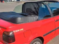 Brugt VW Golf Cabriolet 75 HK (55 kW) 1995 Rød Cabriolet