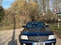 Gebraucht Mercedes SL320 231 PS (169 kW) 1994 Blau Cabrio