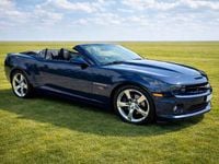 Gebraucht Chevrolet Camaro SS 405 PS (297 kW) 2011 Blau Cabrio