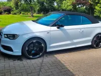 Gebraucht Audi A3 Cabriolet S-Line 150 PS (110 kW) 2015 Weiß Cabrio