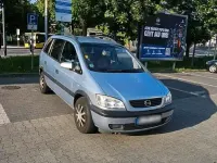 Gebraucht Opel Zafira 125 PS (91 kW) 2002 Silber Van / Kleinbus
