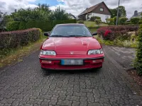 Gebraucht Honda CR-X 124 PS (91 kW) 1993 Rot Cabrio