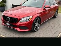 Gebraucht Mercedes C300e 204 PS (150 kW) 2015 Rot Kombi