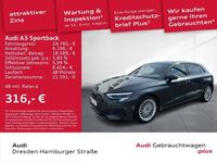 Gebraucht Audi A3 Sportback Advanced 150 PS (110 kW) 2021 Grau Kleinwagen