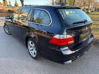 Second-hand BMW 525 218 CP (160 kW) 2007 Albastru Break