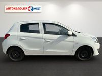 Gebraucht Mitsubishi Space Star Basis 71 PS (52 kW) 2019 Weiß Kleinwagen
