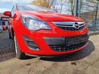 Gebraucht Opel Corsa Selection 86 PS (63 kW) 2015 Magma rot (b) Kleinwagen