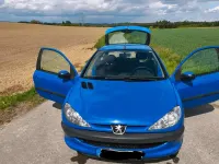 Gebraucht Peugeot 206 60 PS (44 kW) 2005 Blau Kleinwagen