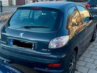 Gebraucht Peugeot 206 73 PS (53 kW) 2009 Schwarz Limousine