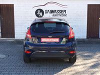 Gebraucht Ford Fiesta Trend 82 PS (60 kW) 2012 Blau Kleinwagen