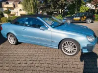 Gebraucht Mercedes CLK200 163 PS (119 kW) 2003 Blau Cabrio