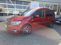 Gebraucht VW Caddy Highline 131 PS (96 kW) 2019 Rot Van / Kleinbus