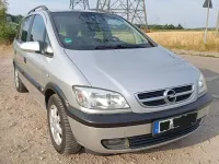 Gebraucht Opel Zafira 116 PS (85 kW) 2000 Silber Van / Kleinbus