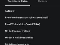 Gebraucht Tesla Model Y Standard Range 219 kW (299 PS) 2024 Weiß SUV