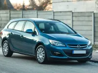 Gebraucht Opel Astra Selection 116 PS (85 kW) 2016 Blau Kombi