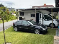 Gebraucht Mercedes CL160 122 PS (89 kW) 2005 Schwarz Coupé