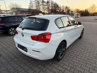 Gebraucht BMW 116 Advantage 109 PS (80 kW) 2015 Weiß Kleinwagen