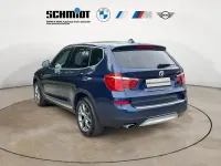 Gebraucht BMW X3 xLine 190 PS (139 kW) 2015 Tiefseeblau SUV